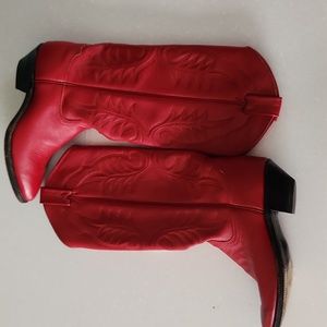 Red Cowboy Boots